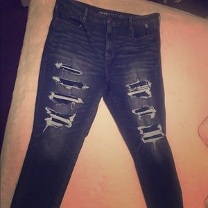 AE 360 NEXT LEVEL CURVY HIGH-WAISTED JEGGING SZ 18